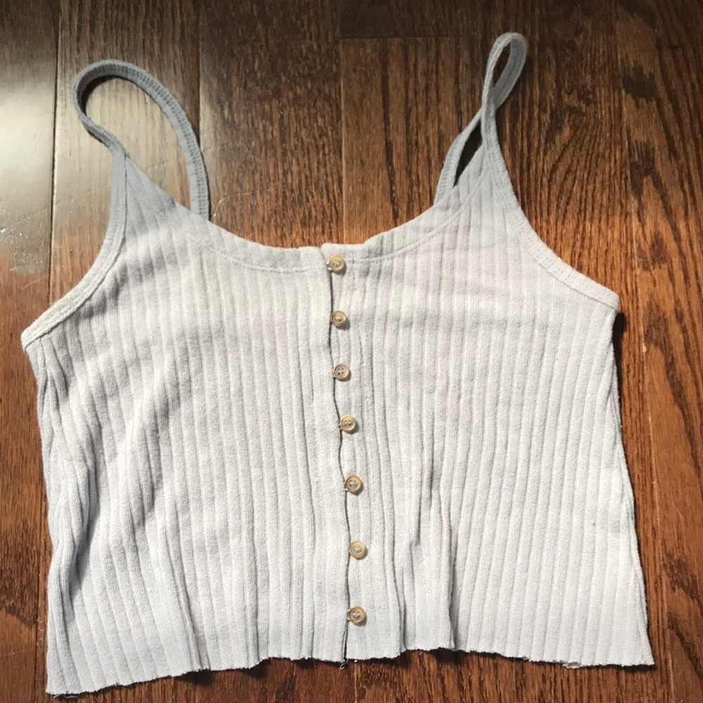 American Eagle super soft button down tank
